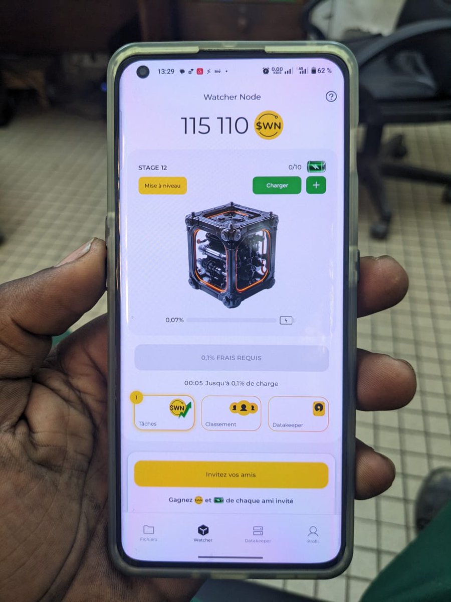 Launching watcher Node to secure <a href="/DeNetPro/">DeNet</a> storage network live from Togo #WatchersEvrywhere