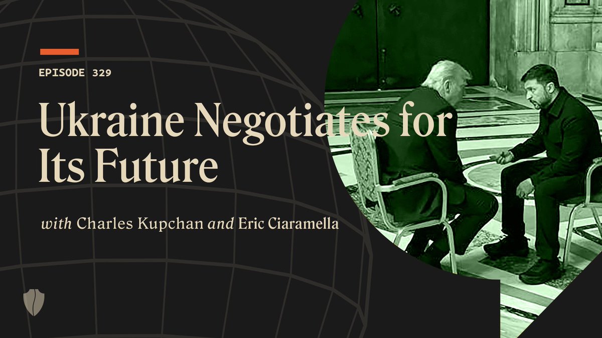 🎙️This week on Brussels Sprouts🎙️

<a href="/CharlesKupchan/">Charles Kupchan</a> and Eric Ciaramella join <a href="/AKendallTaylor/">Andrea Kendall-Taylor</a> and <a href="/jteurope/">Jim Townsend</a> to discuss Ukraine’s future and Washington’s role in negotiations.

🎧Listen wherever you get your podcasts🎧