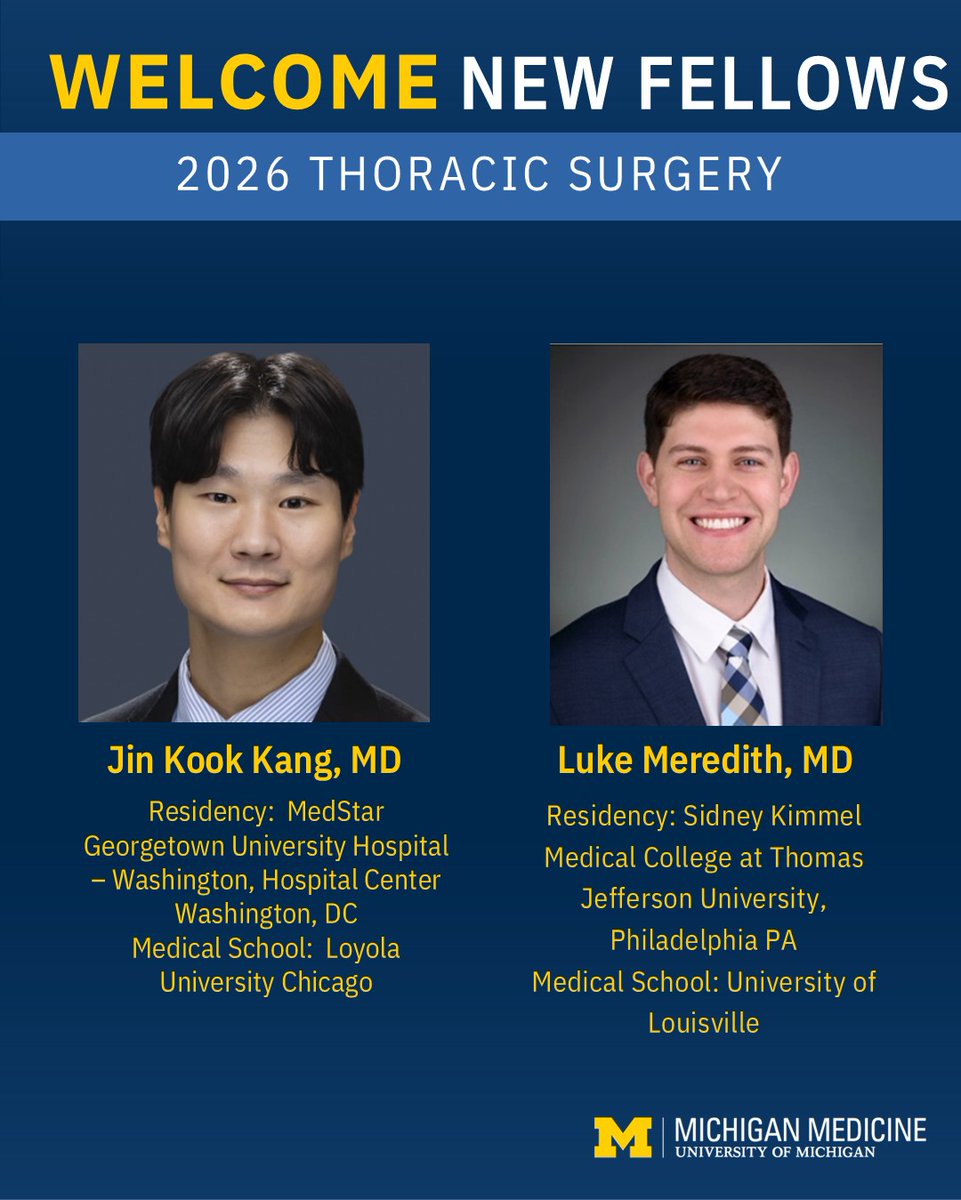 Gorav Ailawadi (@gailawadimd) on Twitter photo Welcome to the newest members of the Michigan CT Surgery Family!
<a href="/UMichCTSurgery/">Michigan CT Surgery Residency</a> <a href="/umichCVC/">U-M Health Frankel CVC</a> <a href="/UMichSurgery/">Michigan Surgery</a> Welcome to the newest members of the Michigan CT Surgery Family!
<a href="/UMichCTSurgery/">Michigan CT Surgery Residency</a> <a href="/umichCVC/">U-M Health Frankel CVC</a> <a href="/UMichSurgery/">Michigan Surgery</a>