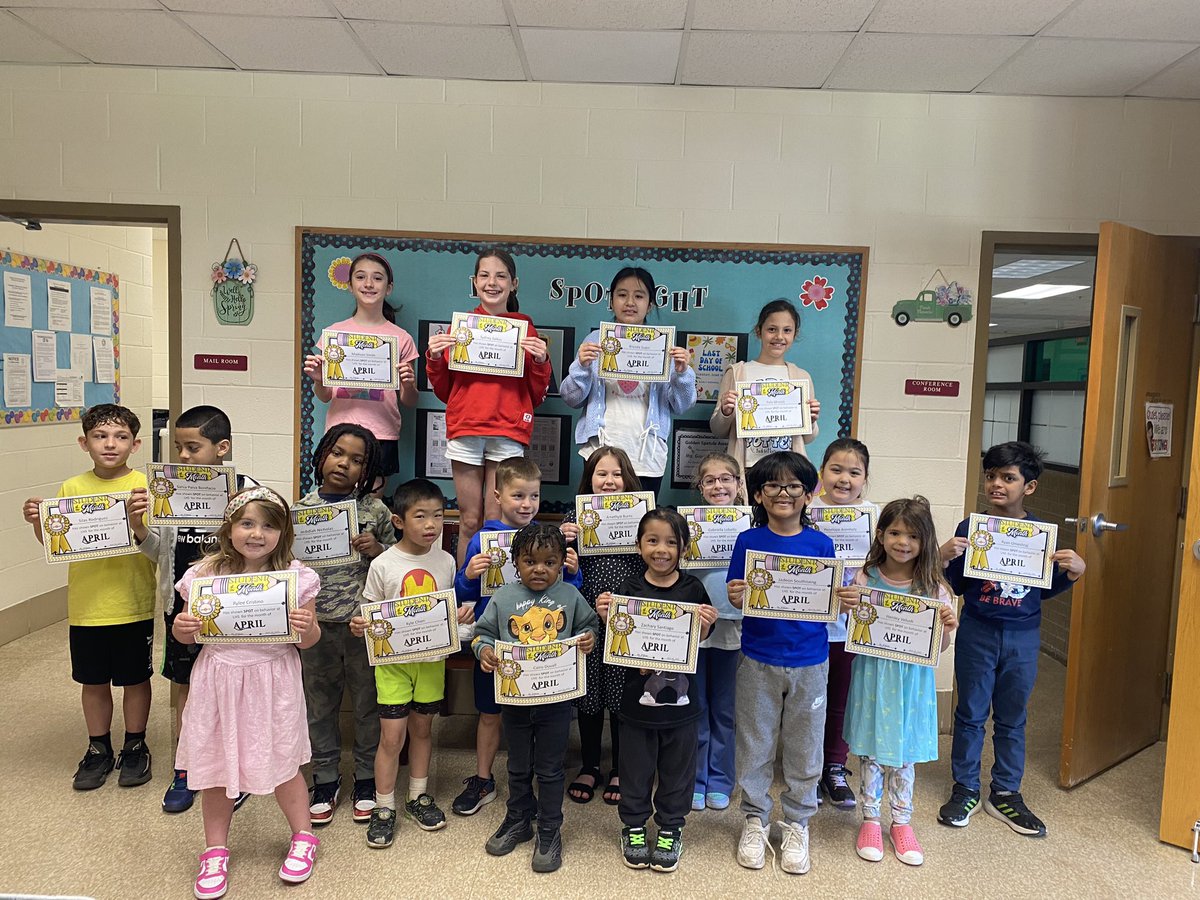 Congrats to our April Students of the Month! #ct126
