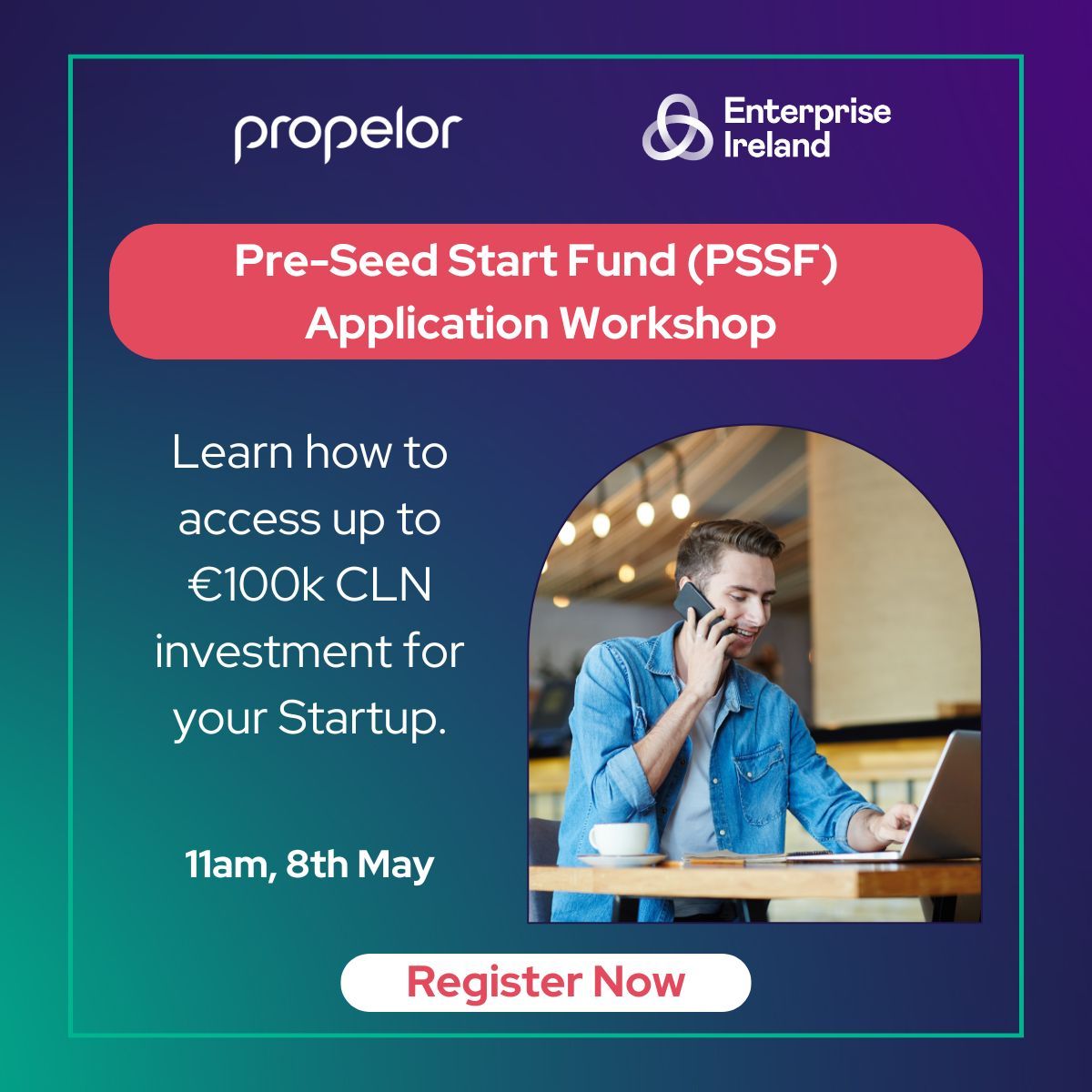 WestBIC (@west_bic) on Twitter photo Planning to apply for the Pre-Seed Start Fund?
Join the upcoming workshop on May 8th at 11am with <a href="/propelorbic/">Propelor BIC (the new name for South East BIC)</a> to learn how the Irish BICs can support you on your entrepreneurial journey
Register here: eventbrite.ie/e/enterprise-i… Planning to apply for the Pre-Seed Start Fund?
Join the upcoming workshop on May 8th at 11am with <a href="/propelorbic/">Propelor BIC (the new name for South East BIC)</a> to learn how the Irish BICs can support you on your entrepreneurial journey
Register here: eventbrite.ie/e/enterprise-i…