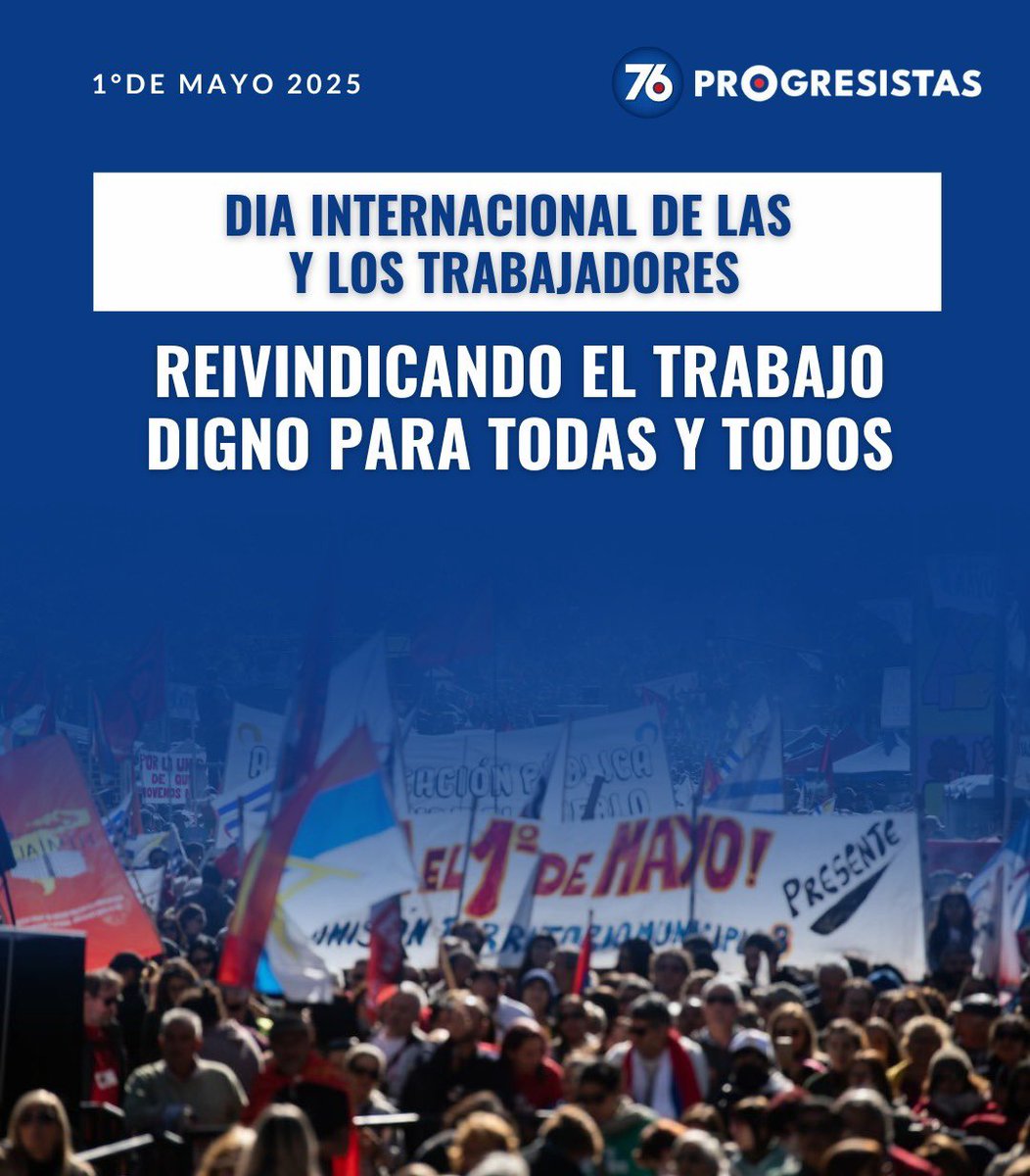 A la lucha colectiva, a la fuerza trabajadora de todo el pais, nos vemos en el acto.✌🏼