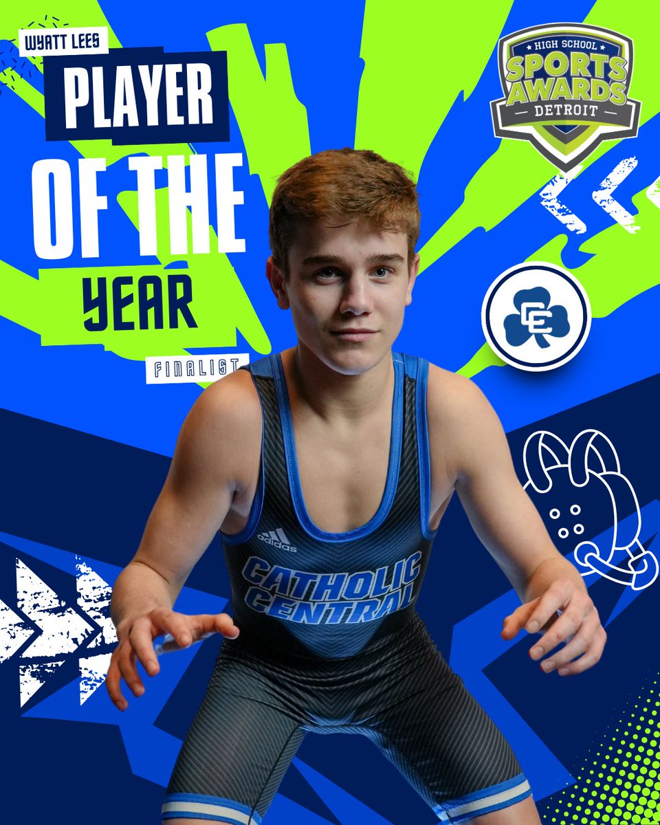 4 Shamrocks nominated! 🌟  

The Detroit High School Sports Awards, hosted by the <a href="/freep/">Detroit Free Press</a>, returns June 16 at The Fillmore.  

Congrats to our finalists:  
🏊 Camren Turowski ’27  
🤼 Connor Bercume ’25  
🤼 Wyatt Lees ’26  
🏈 Jaden Pydyn ’25