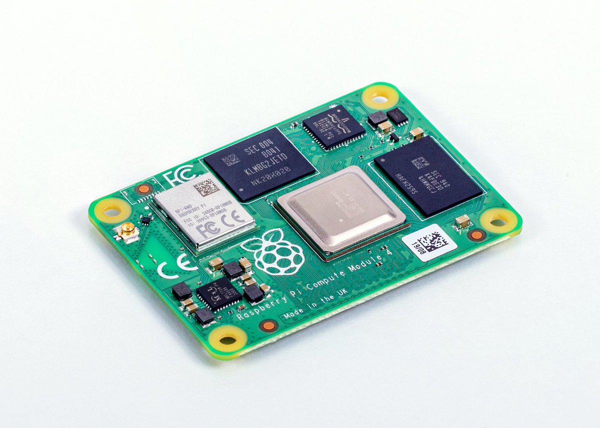 A price drop for several Raspberry Pi Compute Module 4 variants, so you can make more cool stuff for less.

From now, if you buy a standard operating temperature Compute Module 4 from a Raspberry Pi Approved Reseller, it will cost you $5 less for a 4GB RAM variant, and $10 less