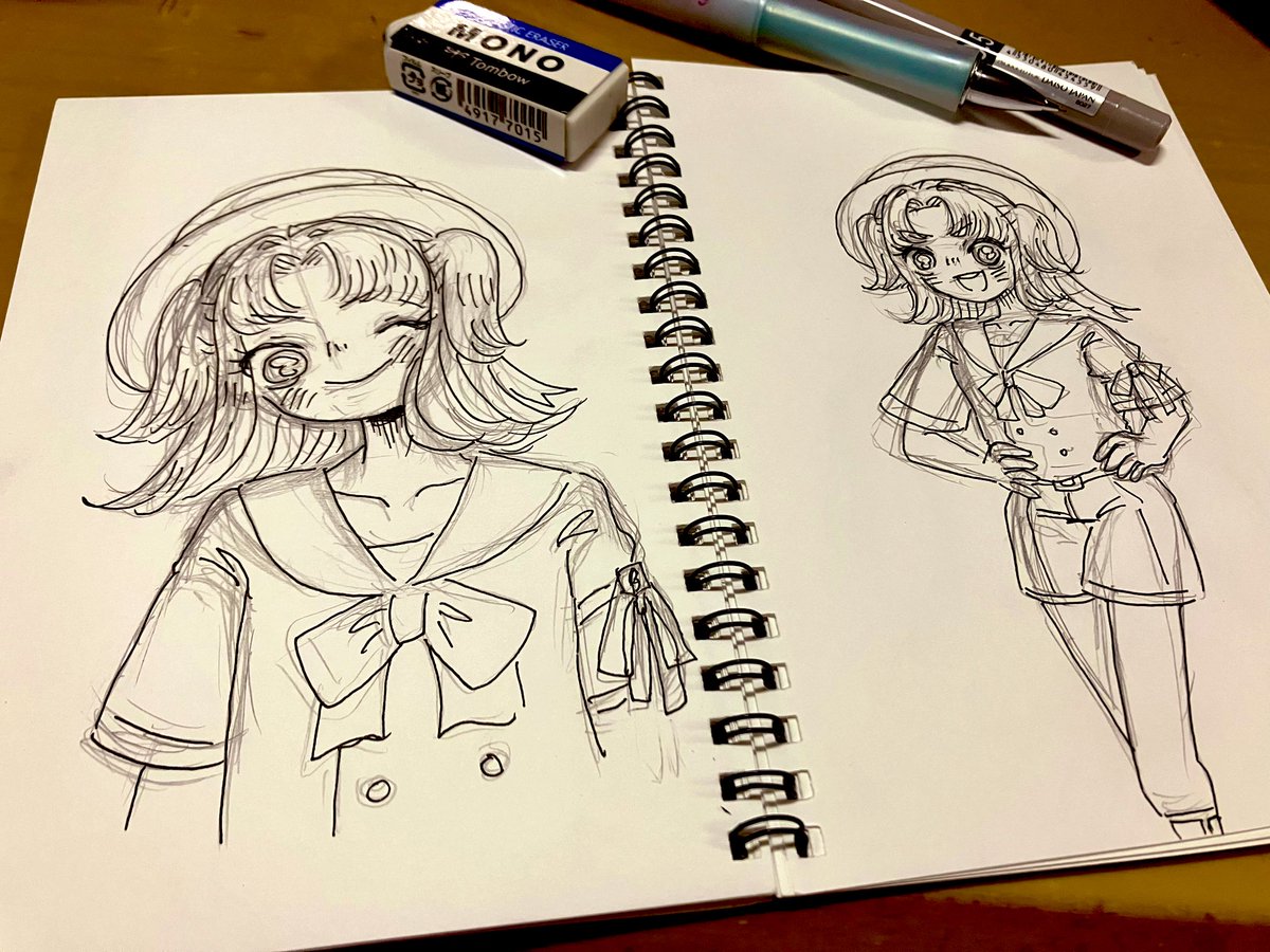 AkachanKNTI's tweet photo. ��か上手く描けない日だけど…… https://t.co/9USb0yeSrE