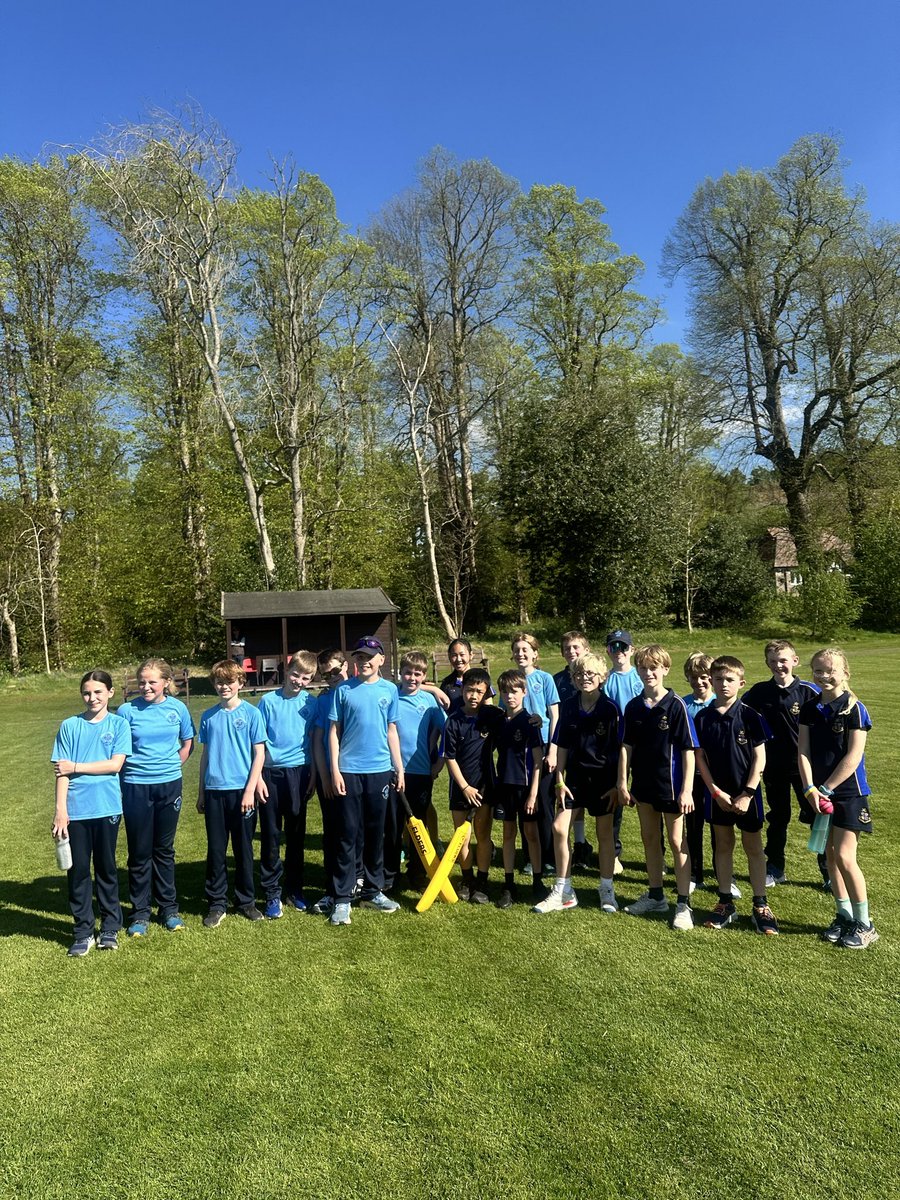 BelhavenSport's tweet photo. U11A,B&C mixed cricket visited Strathallan to get their 2025 🏏 season underway in glorious conditions. It was a be very successful trip with some attacking batting, accurate bowling & great fun. Thanks @strath_sport for hosting us so well 👌
#BeSporty
#BeSuccessful https://t.co/fIA6meWTIs