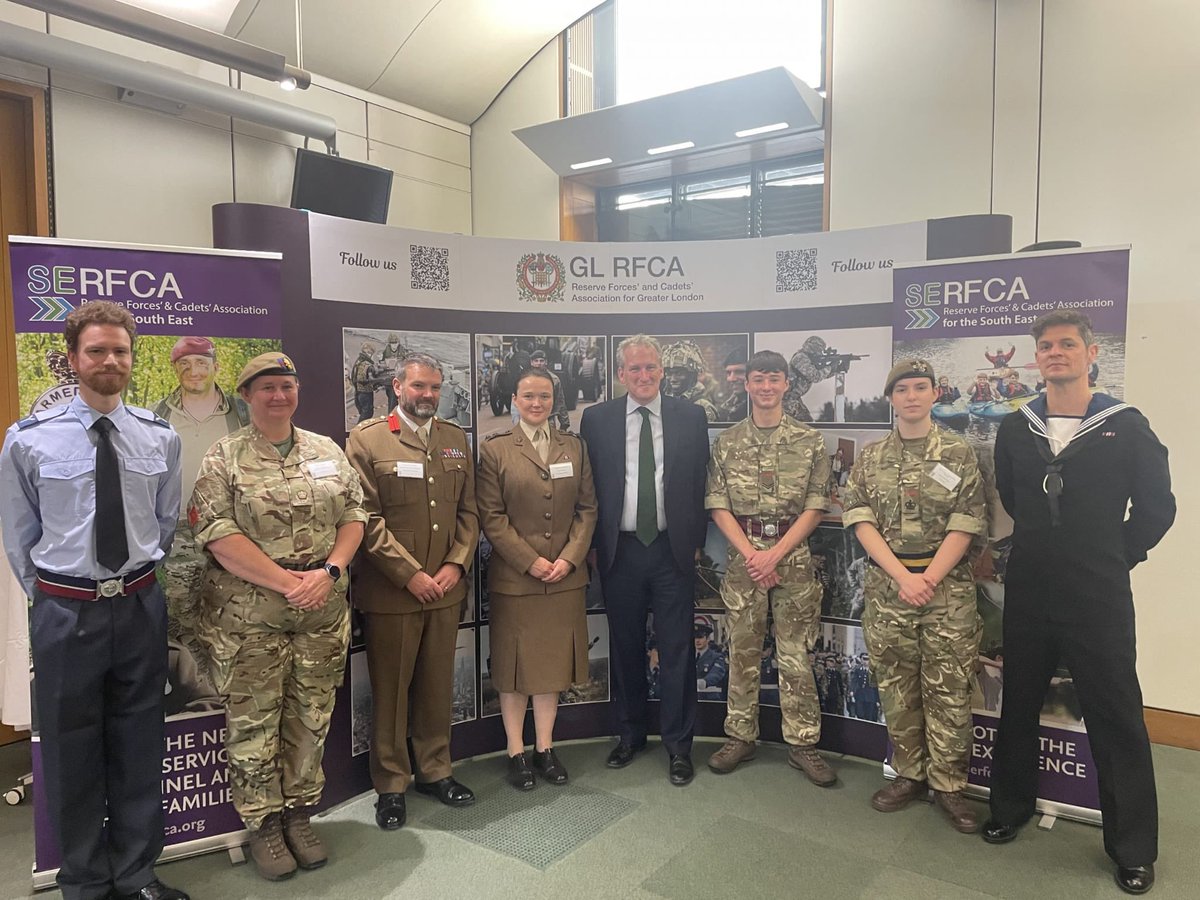 HMS King Alfred (@hmskingalfred) on Twitter photo AB Cutler represented <a href="/HMSKingAlfred/">HMS King Alfred</a> yesterday at the House of Commons for the <a href="/SouthEastRFCA/">South East RFCA</a> and <a href="/GLRFCA/">Greater London RFCA</a> brief to MPs on the importance of recognising and encouraging support for Reserves and Cadets.
<a href="/StephenMorganMP/">Stephen Morgan MP</a>
<a href="/AlistairCarns/">Al Carns</a> AB Cutler represented <a href="/HMSKingAlfred/">HMS King Alfred</a> yesterday at the House of Commons for the <a href="/SouthEastRFCA/">South East RFCA</a> and <a href="/GLRFCA/">Greater London RFCA</a> brief to MPs on the importance of recognising and encouraging support for Reserves and Cadets.
<a href="/StephenMorganMP/">Stephen Morgan MP</a>
<a href="/AlistairCarns/">Al Carns</a>