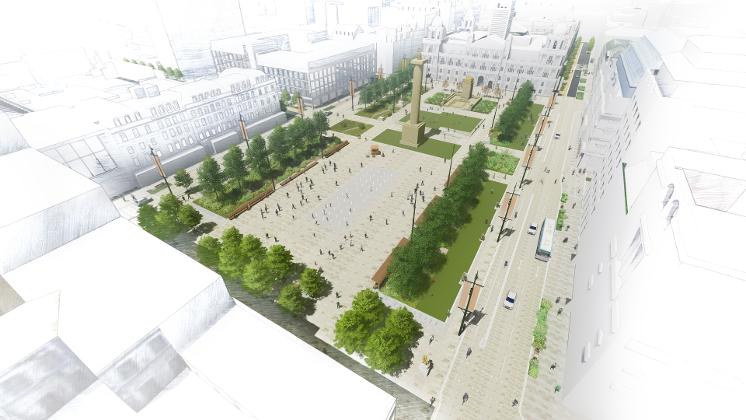 📣 Main contract for George Square project awarded, with transformation work to begin in June and the Square expected to be complete by Aug 2026.

The final design of George Square was informed by significant public engagement &amp; stakeholder consultation.

glasgowcityregion.co.uk/main-contract-…