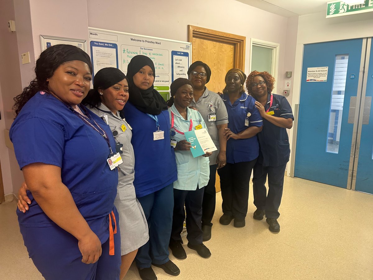 HUH P.E.T (@huhpet1) on Twitter photo Congratulations to our amazing Bumble Bee Acute Award Winner for February 2025 Christiana Opoku-Agyemang from Priestley Ward!๐๐๐๐๐๐<a href="/mcmanusb/">Breeda Mc Manus</a> <a href="/LassmanVarda/">Varda Lassman</a> <a href="/jill_bradley_/">Jillian Bradley RN</a> <a href="/NHSHomerton/">HHFT</a> <a href="/happeningathom/">HealthyHomerton ๐</a> #clinicalsupportworker #recognition Congratulations to our amazing Bumble Bee Acute Award Winner for February 2025 Christiana Opoku-Agyemang from Priestley Ward!๐๐๐๐๐๐<a href="/mcmanusb/">Breeda Mc Manus</a> <a href="/LassmanVarda/">Varda Lassman</a> <a href="/jill_bradley_/">Jillian Bradley RN</a> <a href="/NHSHomerton/">HHFT</a> <a href="/happeningathom/">HealthyHomerton ๐</a> #clinicalsupportworker #recognition
