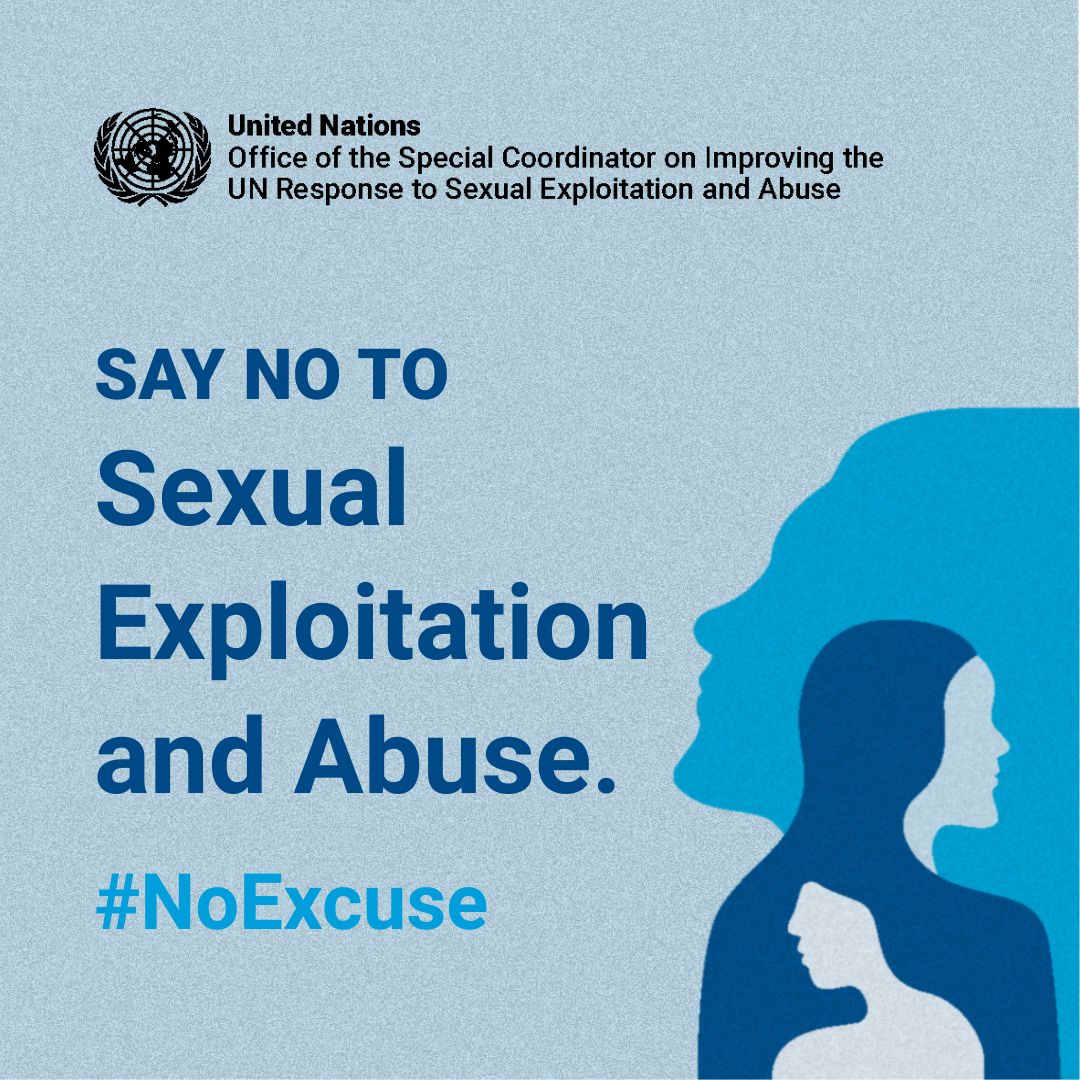 UN Office of the Special Coordinator SEA (@un_oscsea) on Twitter photo .#UN system is a microcosm of societyโ we must therefore recognize that sexual misconduct will occur. We must ensure we do everything to protect those we serve & those who serve with us along with ensuring robust accountability mechanisms for those who transgress. - <a href="/CFSaundersUN/">Christian Saunders</a> .#UN system is a microcosm of societyโ we must therefore recognize that sexual misconduct will occur. We must ensure we do everything to protect those we serve & those who serve with us along with ensuring robust accountability mechanisms for those who transgress. - <a href="/CFSaundersUN/">Christian Saunders</a>