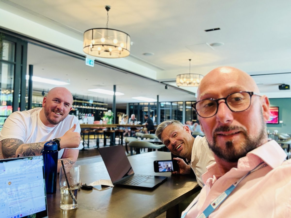 Uptech Ltd (@uptechltd) on Twitter photo Marketing & Biz Dev day out in the sunshine at Royal Norwich ☀️
Big plans brewing for <a href="/UptechLtd/">Uptech Ltd</a> & Premier Voice Data– from content and events to fresh merch ideas.
Norfolk networking, blue skies, and big energy. Watch this space 👀
#TeamUptech #TechOnTour Marketing & Biz Dev day out in the sunshine at Royal Norwich ☀️
Big plans brewing for <a href="/UptechLtd/">Uptech Ltd</a> & Premier Voice Data– from content and events to fresh merch ideas.
Norfolk networking, blue skies, and big energy. Watch this space 👀
#TeamUptech #TechOnTour