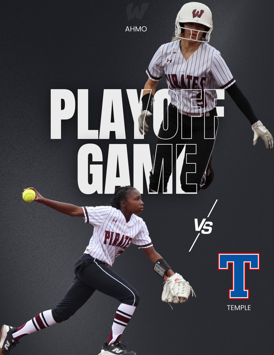 GAME 2 today! 🏴‍☠️🥎🚣‍♂️
⏰ 6:30pm
📍 Waxahachie HS 
🆚 Temple