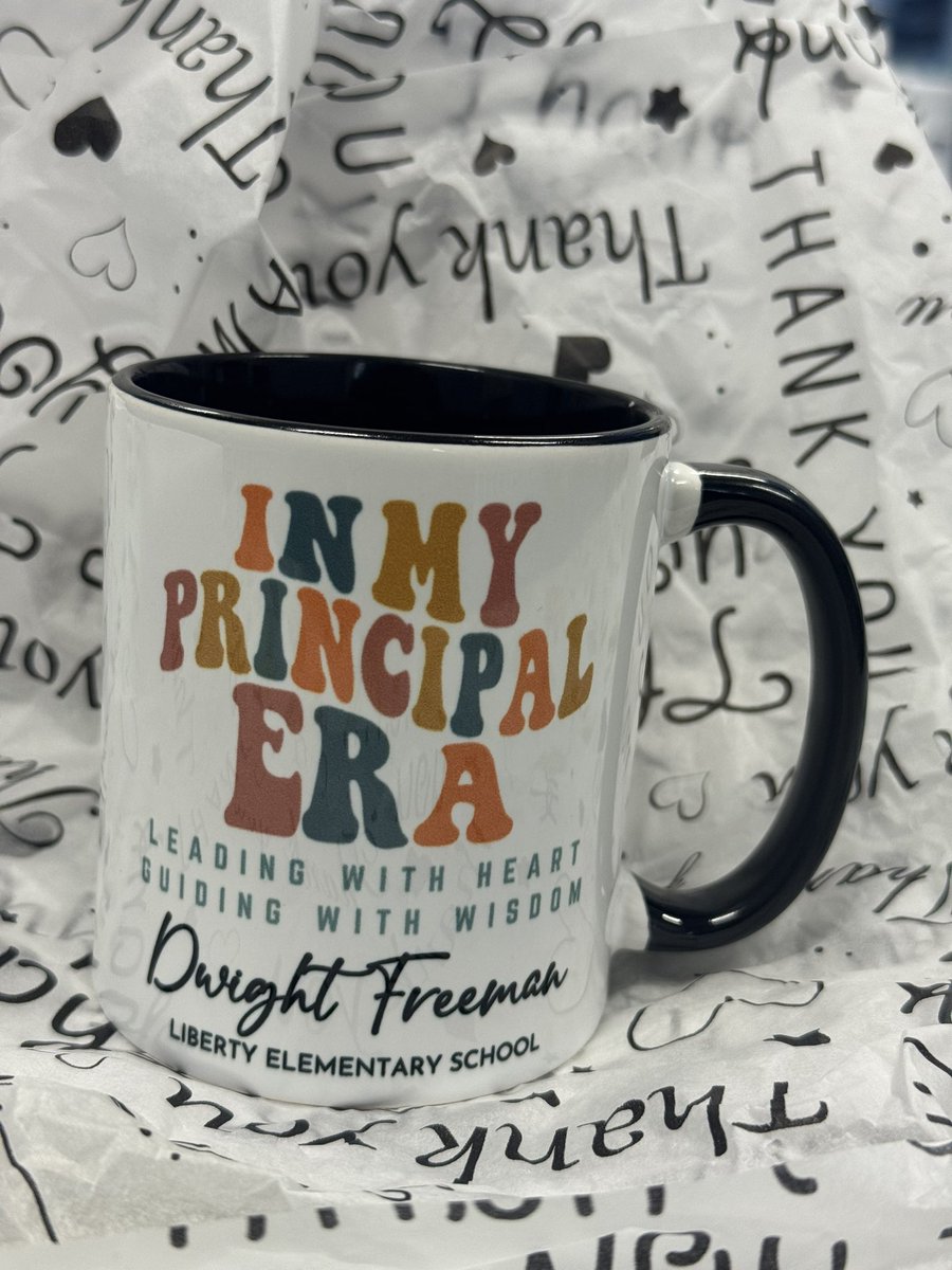 Thank you <a href="/BaltCitySchools/">Baltimore City Public Schools</a> for my personalized mug! It’s the little things that make a big difference! #PrincipalsDay