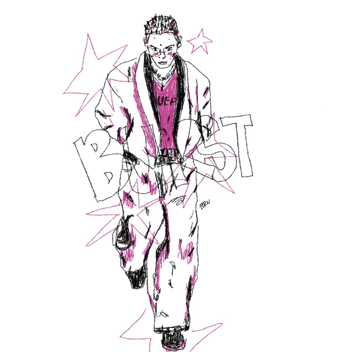 fleurnoni's tweet image. #VERNON for the punk girlies 💘