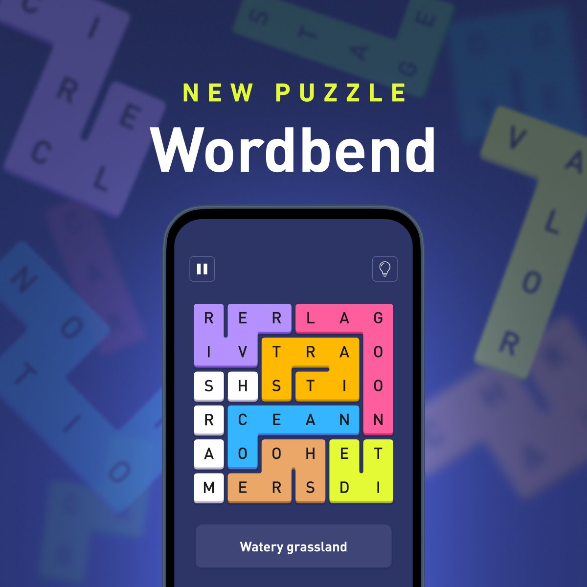 Introducing Wordbend: Our new daily puzzle.

Solve clues to expand your vocabulary, stretch your logic, and test your memory as you uncover words that twist and turn through each day's grid.

The best part? Wordbend is one of the quickest ways to maintain your streak.

Try it