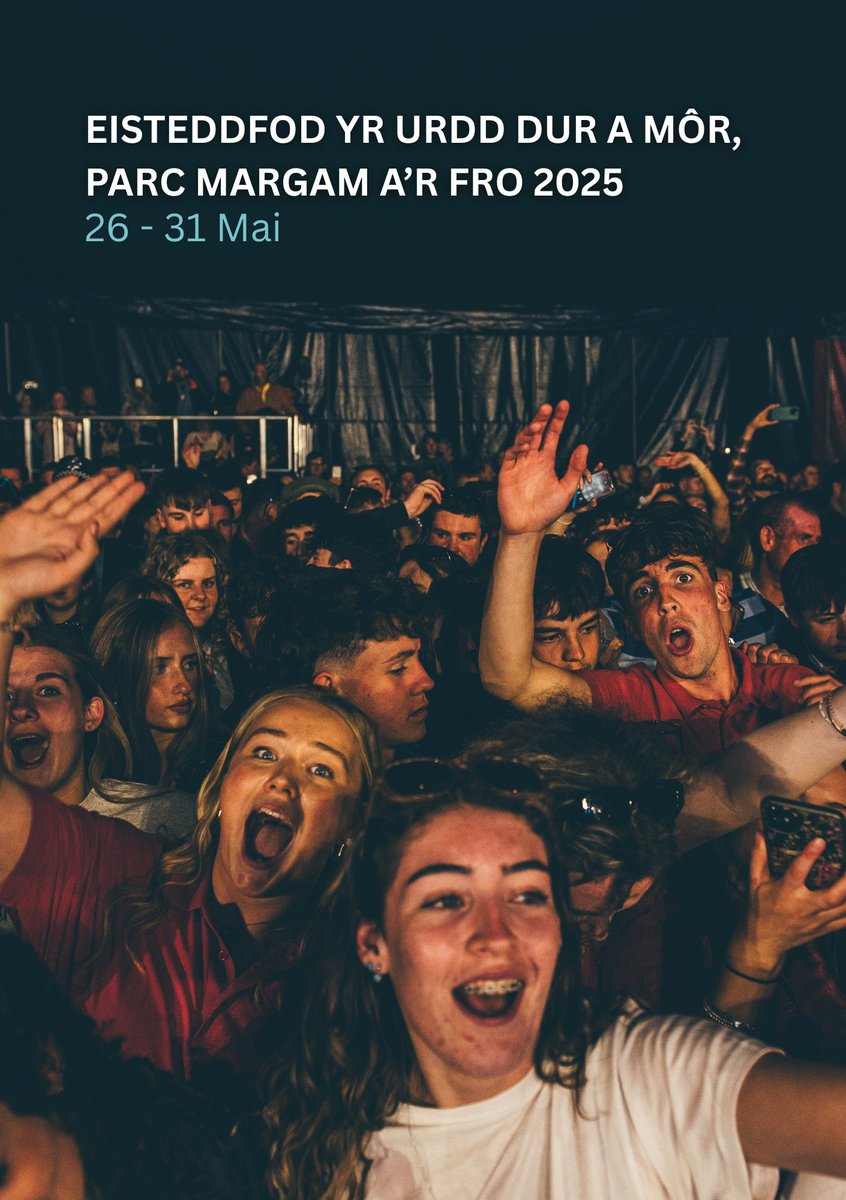 Wyt ti wedi cael dy docynnau i’r Eisteddfod eto?

Cipia’r prisiau Cyw Cynnar cyn y 9fed o Fai! 👇
 
Get your Early Bird tickets before the 9th of May!👇

urddeisteddfod.ticketsrv.co.uk/parentlist/1