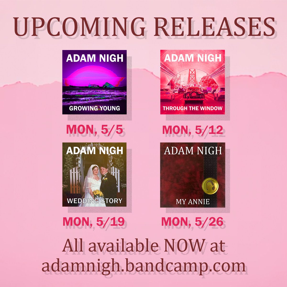 This month is Rachel's birthday, our anniversary, and Mother's Day (as well as our son's birthday). So to celebrate my beautiful, talented, hardworking, and loving wife, I've recorded acoustic versions of four of my favorite songs I've written about her over the years and...