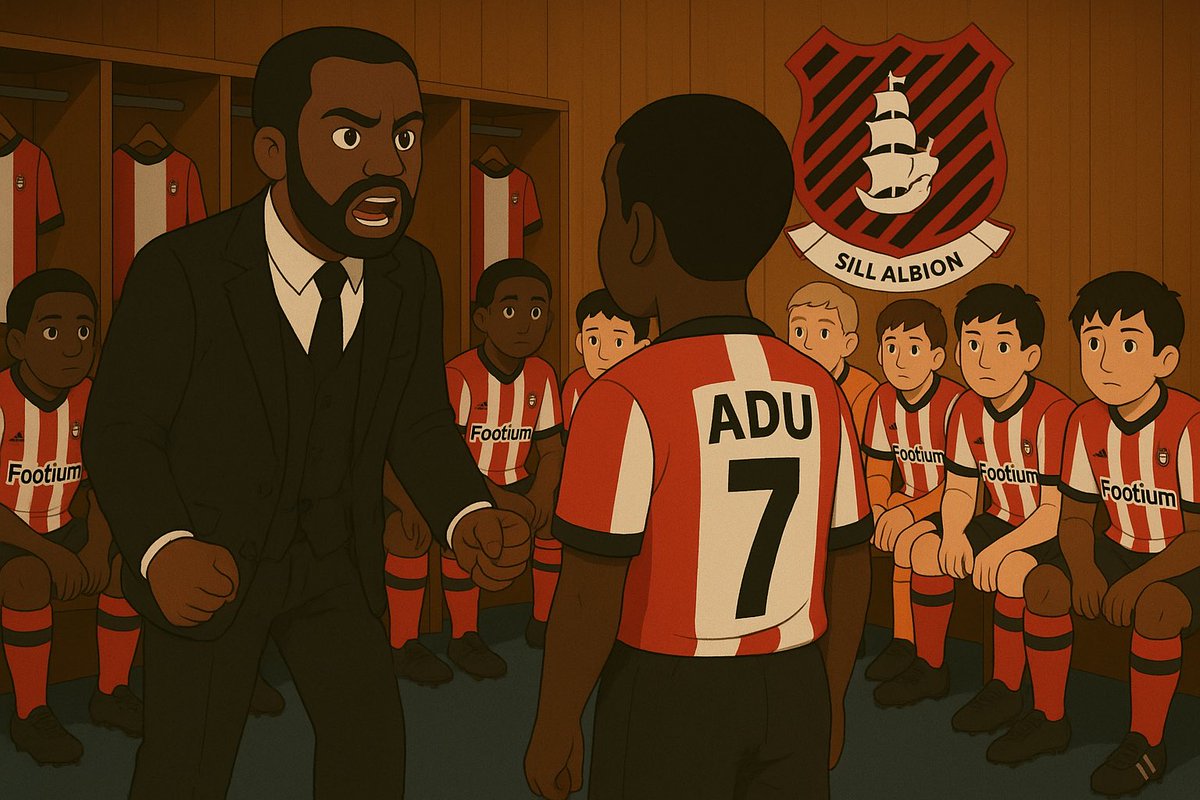 The energy is real. Coach Marc’s message was simple: fight for the badge, fight for each other. Let’s make history.
#SillAlbion #CryptoCoast #Sillvians #Footium #Season7Ready