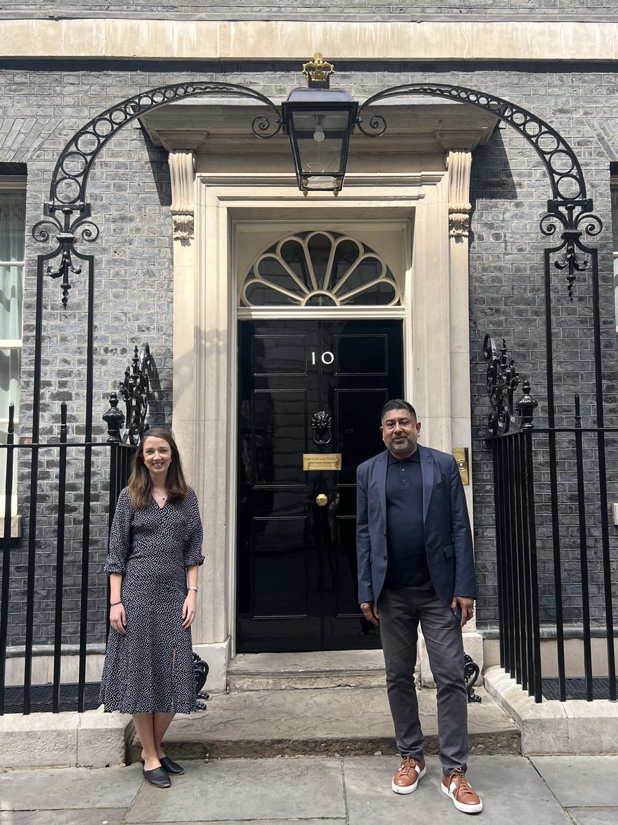 Charlotte Nicholls (@charlotte10710) on Twitter photo Just left <a href="/10DowningStreet/">UK Prime Minister</a> with <a href="/DuleepAllirajah/">Duleep Allirajah</a> - feeling really enthused by the possibilities for partnership between government and VCSE to improve care and support. <a href="/RichmondGroupOC/">The Richmond Group</a> looks forward to more conversations. Just left <a href="/10DowningStreet/">UK Prime Minister</a> with <a href="/DuleepAllirajah/">Duleep Allirajah</a> - feeling really enthused by the possibilities for partnership between government and VCSE to improve care and support. <a href="/RichmondGroupOC/">The Richmond Group</a> looks forward to more conversations.