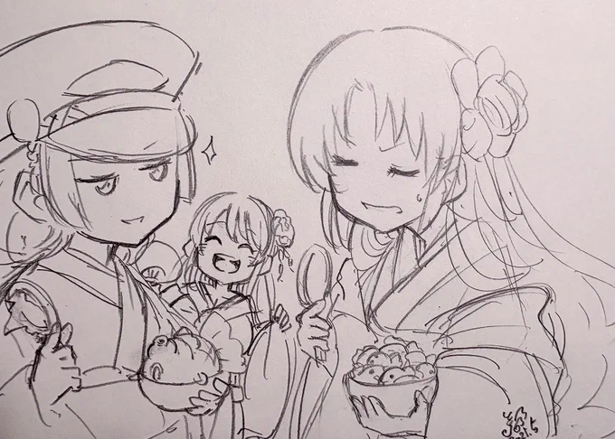 深い森の納涼祭。
最近ウメさん登場するイベントやらを読み返したりしている。 