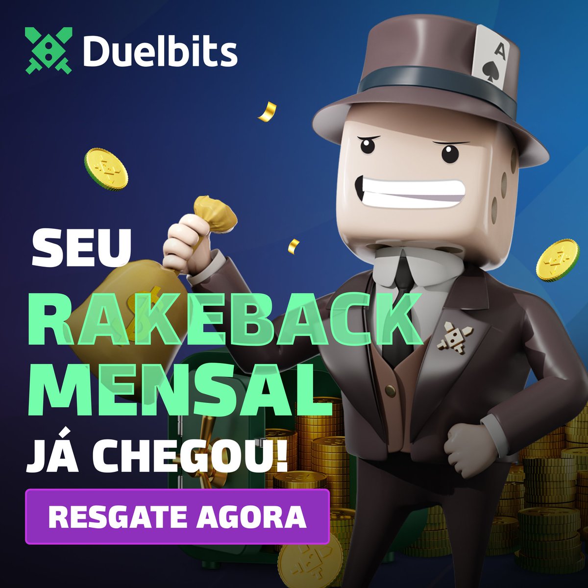 💸 Rakeback Mensal disponível! 

Sua recompensa está te esperando... resgate agora e aumente seu saldo!