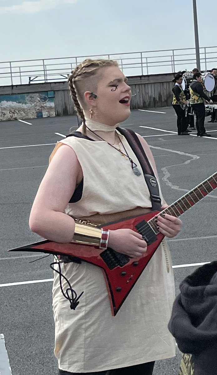 GJSDMusic's tweet photo. Good morning from Wildwood!  GJHS percussion performs this morning in prelims at 11:07 AM - results posted soon after. #carvedinstone @GJSDnews https://t.co/ifVYlwPwln
