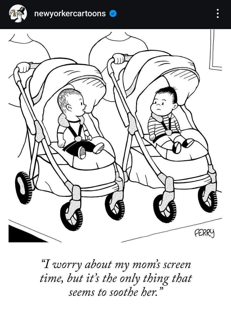 María J. Díaz Candamio (@vilavaite) on Twitter photo #Smartphones:
the modern-day pacifier for adults.
Plugged into a virtual comfort zone 24/7.
📱✨ #DigitalAge #TechDependency #SocialMedia #SoMe
<a href="/NewYorker/">The New Yorker</a> #Smartphones:
the modern-day pacifier for adults.
Plugged into a virtual comfort zone 24/7.
📱✨ #DigitalAge #TechDependency #SocialMedia #SoMe
<a href="/NewYorker/">The New Yorker</a>