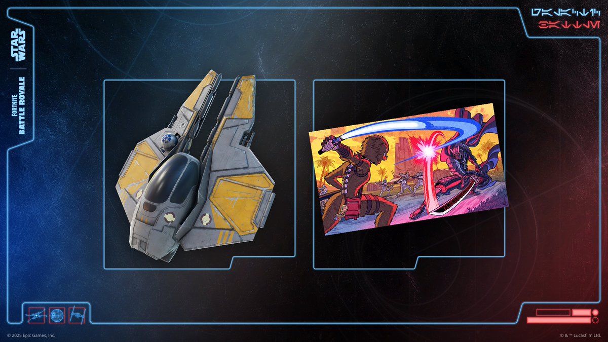 FireMonkey's tweet image. Galactic Battle Twitch Drops
We’re kicking off the GALACTIC BATTLE with Twitch Drops! Watch any channel in the Fortnite category on Twitch for 15 minutes cumulative between May 2 at 9 AM ET and May 5 at 9 AM ET to receive the Galactic Duel Loading Screen. 

Watch for 45 minutes…