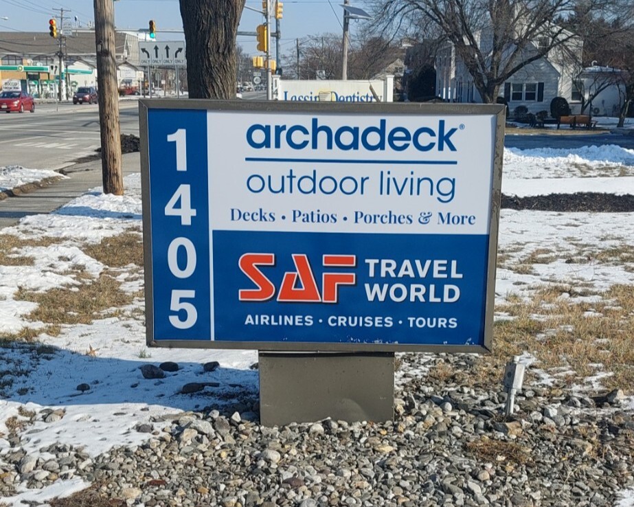 Image360Marlton's tweet image. ✨Spring into new beginnings! Check out this sign update for Archadeck that was completed early this year. Refresh your signage this season and boost your brand visibility! 🚀 #BrandRefresh #SpringUpdates