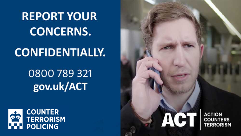 MiddlesbroughPREVENT (@mbroprevent) on Twitter photo Have you seen or heard something that doesn’t feel      right? Could it be related to terrorism? Trust your instincts and report  your concerns call 101 (in an emergency 999) or report online here act.campaign.gov.uk  <a href="/TerrorismPolice/">Counter Terrorism Policing</a> Have you seen or heard something that doesn’t feel      right? Could it be related to terrorism? Trust your instincts and report  your concerns call 101 (in an emergency 999) or report online here act.campaign.gov.uk  <a href="/TerrorismPolice/">Counter Terrorism Policing</a>