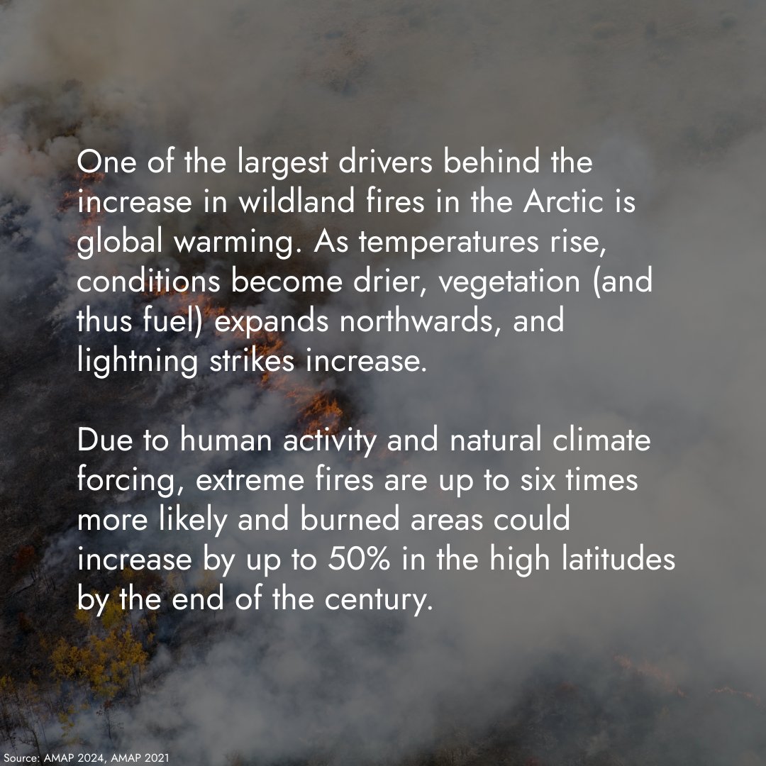 🌍 Why do Arctic wildfires matter for the whole planet?
🔥 Why are they increasing—and what’s changing?
🌲 What’s at risk for ecosystems &amp; communities?
🤝 How can we cooperate across borders?

👉 Explore “The Arctic is on Fire” StoryMap:
🔗 storymaps.arcgis.com/stories/8a71ad…