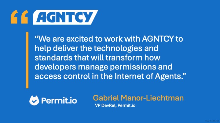 Outshift by Cisco (@outshiftbycisco) on Twitter photo Setting up, running, and managing multi-agent software—a.k.a Deploy phase—is at the heart of what these #AGNTCY members do:
🔹<a href="/gemanor/">Gabriel L. Manor</a>, <a href="/permit_io/">Check, the Dog</a>
🔸<a href="/itielshwartz/">Itiel Shwartz</a>, <a href="/Komodor_com/">komodor</a>
🔹<a href="/MattMcLartyBC/">Matt McLarty</a>, <a href="/boomi/">Boomi</a>
🔸Thomas Scheibe, <a href="/AvizNews/">Aviz News</a>
Contact us: cs.co/60132sf4H Setting up, running, and managing multi-agent software—a.k.a Deploy phase—is at the heart of what these #AGNTCY members do:
🔹<a href="/gemanor/">Gabriel L. Manor</a>, <a href="/permit_io/">Check, the Dog</a>
🔸<a href="/itielshwartz/">Itiel Shwartz</a>, <a href="/Komodor_com/">komodor</a>
🔹<a href="/MattMcLartyBC/">Matt McLarty</a>, <a href="/boomi/">Boomi</a>
🔸Thomas Scheibe, <a href="/AvizNews/">Aviz News</a>
Contact us: cs.co/60132sf4H