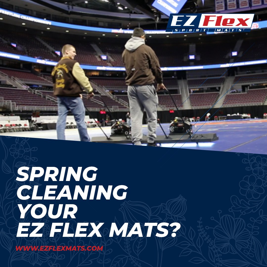 A clean mat is a confident mat! #EZFlex mat cleaning products ensure they stay fresh, safe and spotless! 🫧

✔️ Formulated for sport surfaces
✔️ Helps prevent bacteria
✔️ Quick to dry

Shop now! bit.ly/3GmkSPL