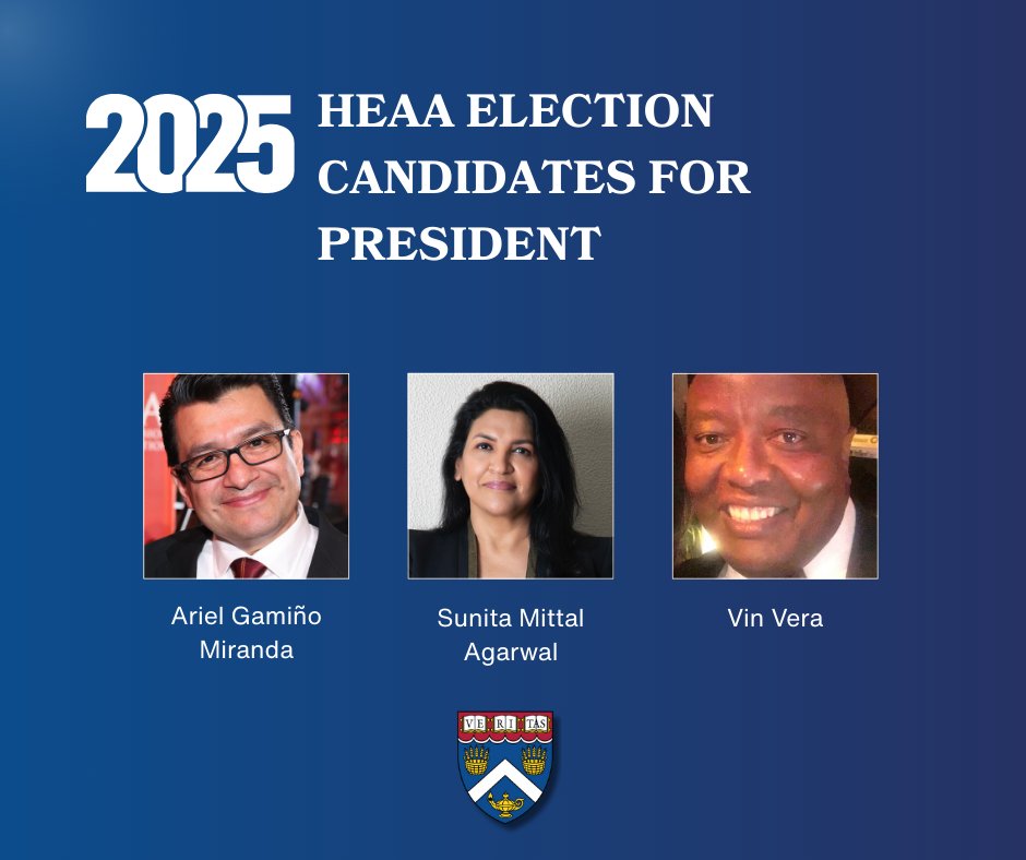 Calling all degree holders: We’re excited to introduce the candidate running for President of the Harvard Extension Alumni Association. Learn more about their vision and leadership, and make your voice heard in this year’s election! bit.ly/3YX0n2y