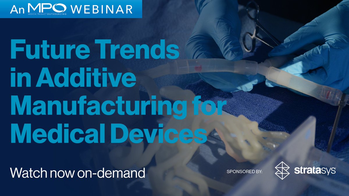 Discover the latest innovations in medical device manufacturing in our most recent webinar with Stratasys ! Watch on demand now to gain insights &amp; explore cutting-edge solutions!

hubs.li/Q03kxN2W0

Sponsored by Stratasys