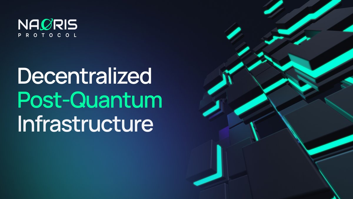 NaorisProtocol's tweet photo. At its core, Naoris Protocol unifies 𝗣𝗼𝘀𝘁-𝗤𝘂𝗮𝗻𝘁𝘂𝗺 𝗖𝗿𝘆𝗽𝘁𝗼𝗴𝗿𝗮𝗽𝗵𝘆, a 𝗰𝘂𝘀𝘁𝗼𝗺 𝗯𝘂𝗶𝗹𝘁 𝗱𝗣𝗼𝗦𝗲𝗰 𝗰𝗼𝗻𝘀𝗲𝗻𝘀𝘂𝘀 𝗺𝗲𝗰𝗵𝗮𝗻𝗶𝘀𝗺 𝗮𝗻𝗱 𝗗𝗲𝗰𝗲𝗻𝘁𝗿𝗮𝗹𝗶𝘇𝗲𝗱 𝗦𝗪𝗔𝗥𝗠 𝗔𝗜, to eliminate single points of failure and secure blockchain transactions in today’s centralized digital architectures.

This enables cloud infrastructure, IoT devices, validators, nodes, and even full blockchain stacks to become part of a 𝘀𝗲𝗹𝗳-𝘃𝗮𝗹𝗶𝗱𝗮𝘁𝗶𝗻𝗴, 𝘀𝗲𝗹𝗳-𝗱𝗲𝗳𝗲𝗻𝗱𝗶𝗻𝗴 𝘀𝗲𝗰𝘂𝗿𝗶𝘁𝘆 𝗺𝗲𝘀𝗵 — a distributed and incentivized “security hive mind” built to survive and adapt in the face of next-generation cyber threats.

The result is a 𝗗𝗲𝗰𝗲𝗻𝘁𝗿𝗮𝗹𝗶𝘇𝗲𝗱 𝗣𝗼𝘀𝘁-𝗤𝘂𝗮𝗻𝘁𝘂𝗺 𝗜𝗻𝗳𝗿𝗮𝘀𝘁𝗿𝘂𝗰𝘁𝘂𝗿𝗲 layer.