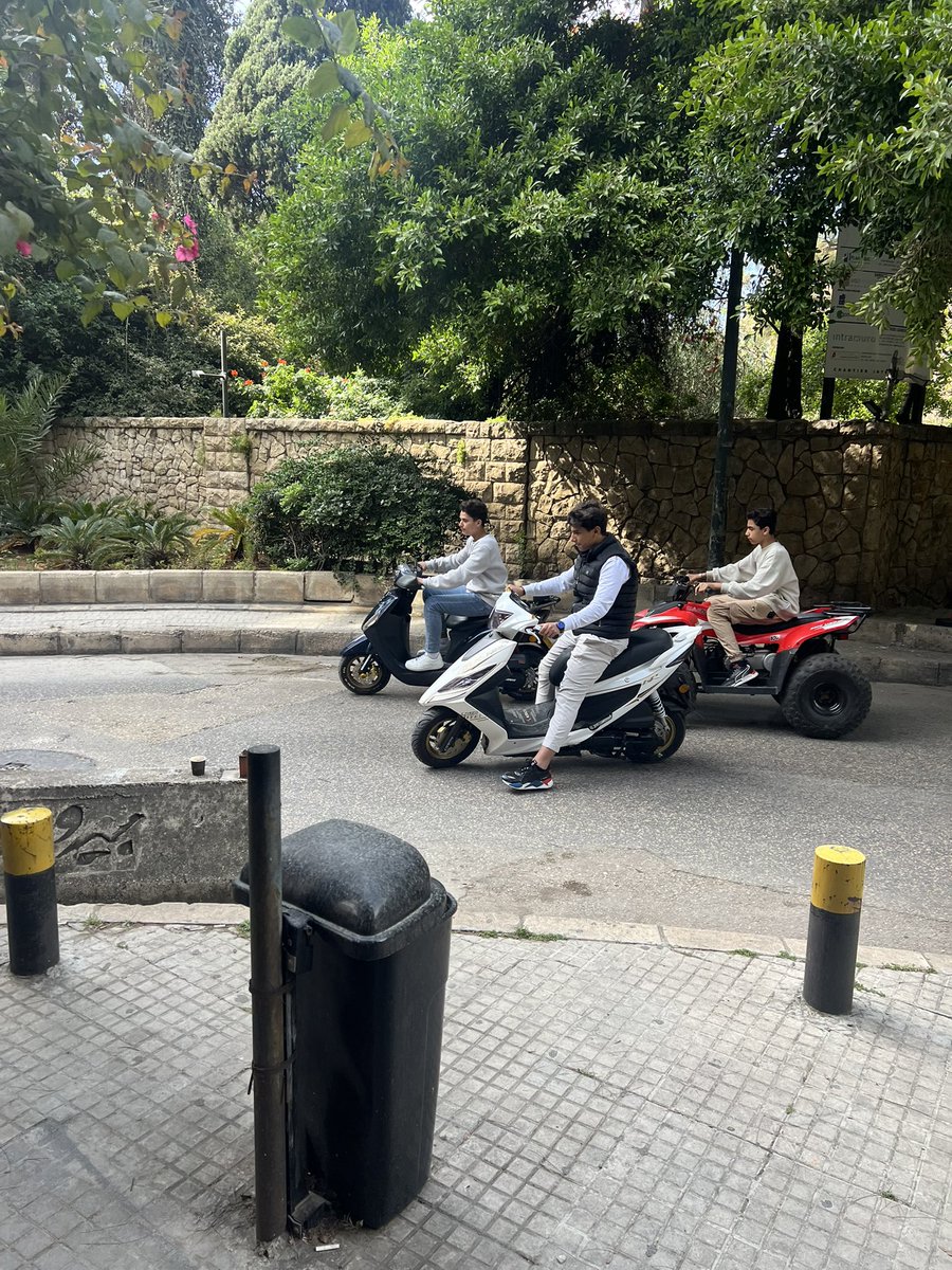 Fadi Sawaya (@fjsawaya) on Twitter photo Daily sighting in Beirut of 12 year olds on bikes without helmet with zero law enforcement!! <a href="/LebISF/">قوى الامن الداخلي</a> <a href="/LBpresidency/">Lebanese Presidency</a> <a href="/nawafasalam/">Nawaf Salam نواف سلام</a> Daily sighting in Beirut of 12 year olds on bikes without helmet with zero law enforcement!! <a href="/LebISF/">قوى الامن الداخلي</a> <a href="/LBpresidency/">Lebanese Presidency</a> <a href="/nawafasalam/">Nawaf Salam نواف سلام</a>