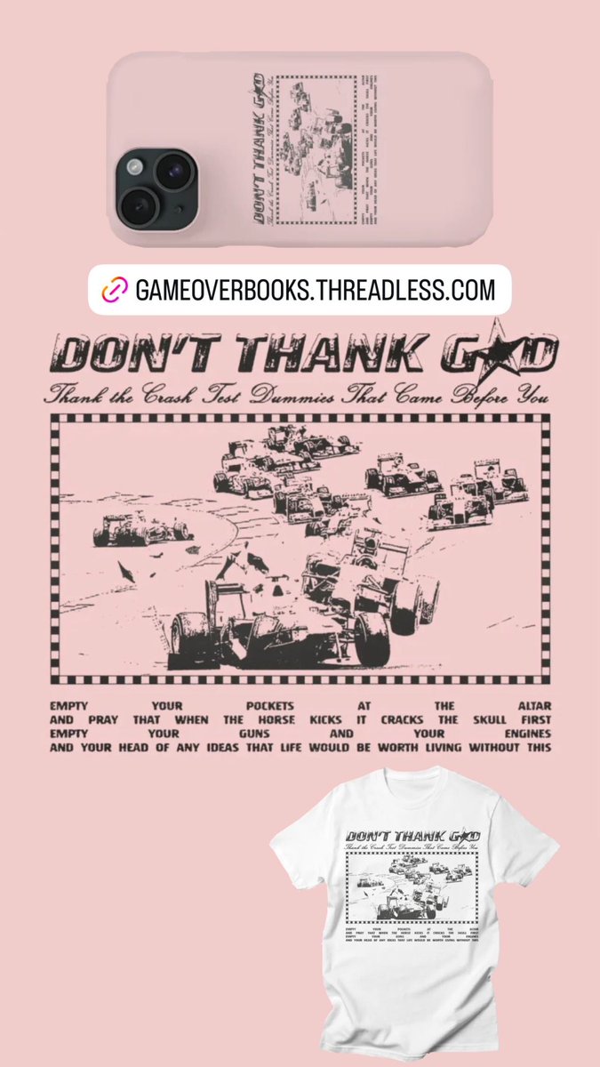 frankwithaknife's tweet image. DON’T THANK GOD, THANK THE KOHLS MANNEQUINS THAT CAME BEFORE YOU 🏁 THE MERCH DROP IS HERE ‼️ LINK IN BIO + NEXT TWEET