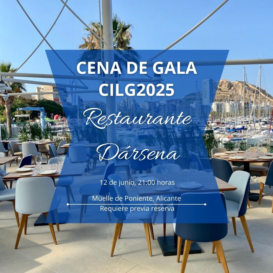 cilg2025 (@cilg2025) on Twitter photo La organización del #CILG2025 también incluye en su programa una cena de gala en el Restaurante Dársena <a href="/DarsenaRest/">Restaurante Dársena</a> Una estupenda oportunidad para charlar entre colegas, disfrutar de la gastronomía local y de unas vistas fabulosas de Alicante. La organización del #CILG2025 también incluye en su programa una cena de gala en el Restaurante Dársena <a href="/DarsenaRest/">Restaurante Dársena</a> Una estupenda oportunidad para charlar entre colegas, disfrutar de la gastronomía local y de unas vistas fabulosas de Alicante.