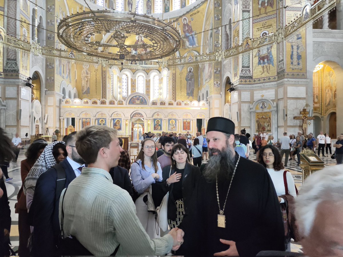 A profound conversation on faith and identity 🇷🇸

#NatolinTeamWesternBalkans attended a high-level meeting with His Holiness Porfirije, Serbian Orthodox Patriarch,  exploring “The Role of Orthodoxy in Serbian Identity.” 
Religion remains a cornerstone of Serbia’s cultural and