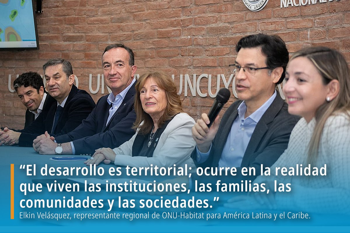 #Entérate 🌎Especialistas resaltaron el impacto de la academia en la gestión territorial durante el foro internacional realizado por la Universidad Nacional de Cuyo <a href="/UNCUYO/">UNCUYO</a> en Mendoza, Argentina 🇦🇷 . 
Los detalles en uncuyo.edu.ar/prensa/especia…