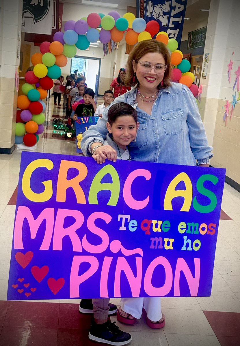 Big shout-out to Mrs. Piñon on School Principals’ Day! #VivaLaJefa
