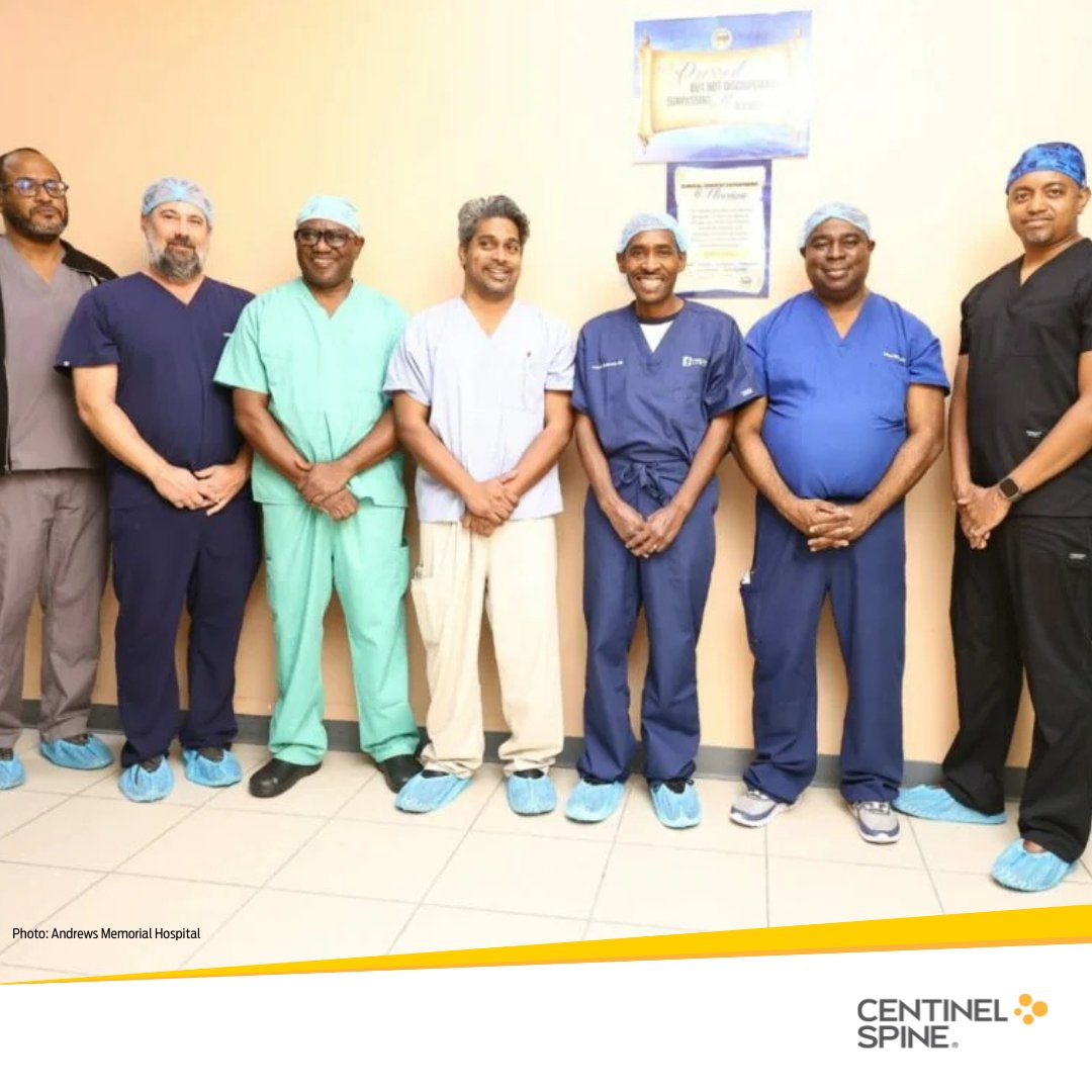 Centinel Spine (@centinelspine) on Twitter photo History made in Jamaica–the first lumbar total disc replacement procedure with <a href="/CentinelSpine/">Centinel Spine</a>'s prodisc® L was performed. As more surgeons adopt the prodisc L system, our innovative technology continues to expand its global impact.
Learn more at bit.ly/4lU3Skl. History made in Jamaica–the first lumbar total disc replacement procedure with <a href="/CentinelSpine/">Centinel Spine</a>'s prodisc® L was performed. As more surgeons adopt the prodisc L system, our innovative technology continues to expand its global impact.
Learn more at bit.ly/4lU3Skl.