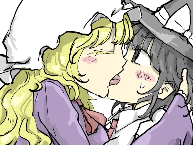 秘封の無断でいきなり舌入れる方 