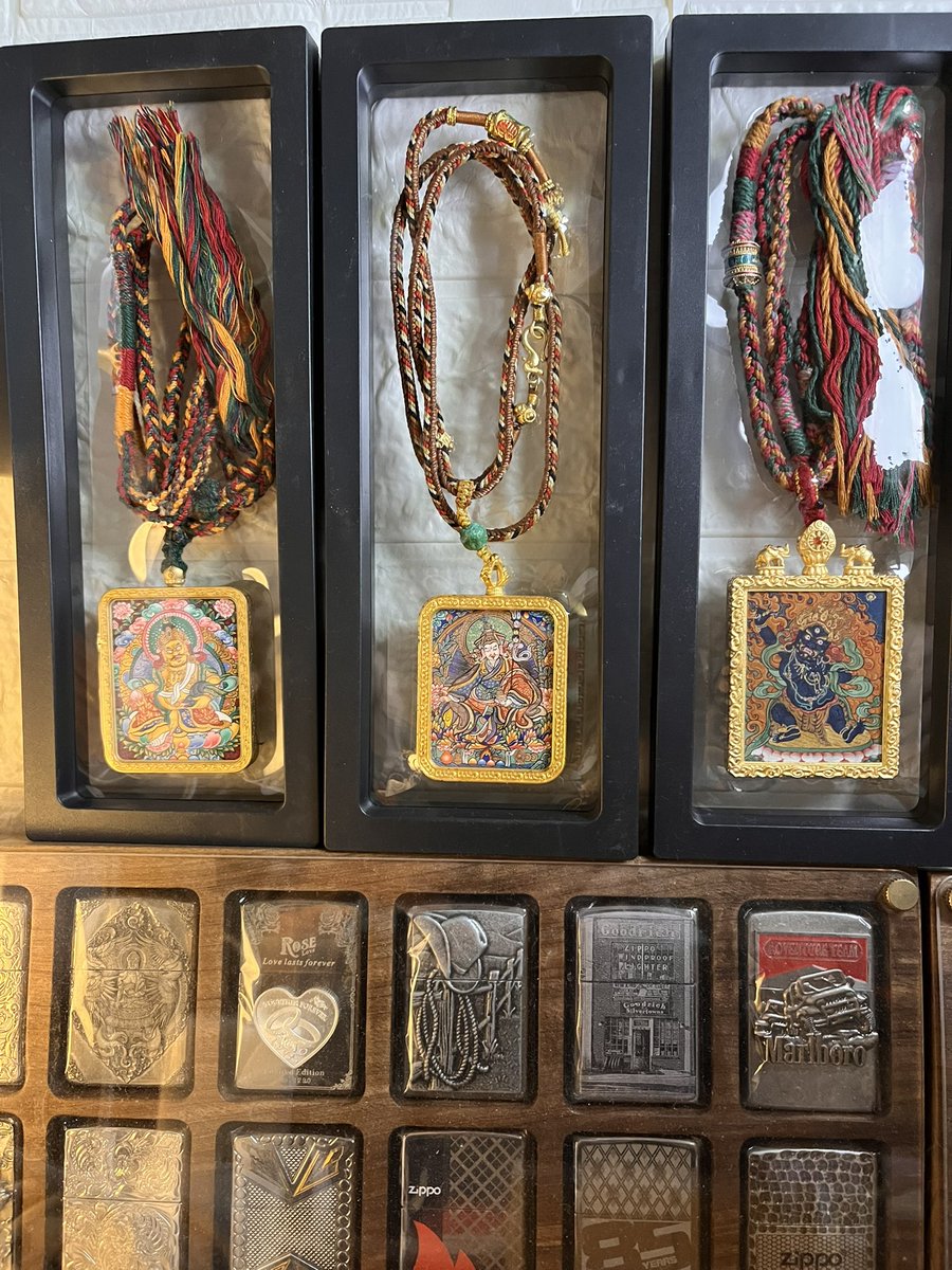 FunctionalEllie's tweet image. Tibetan TangKa and American Zippos each had its own rich history.