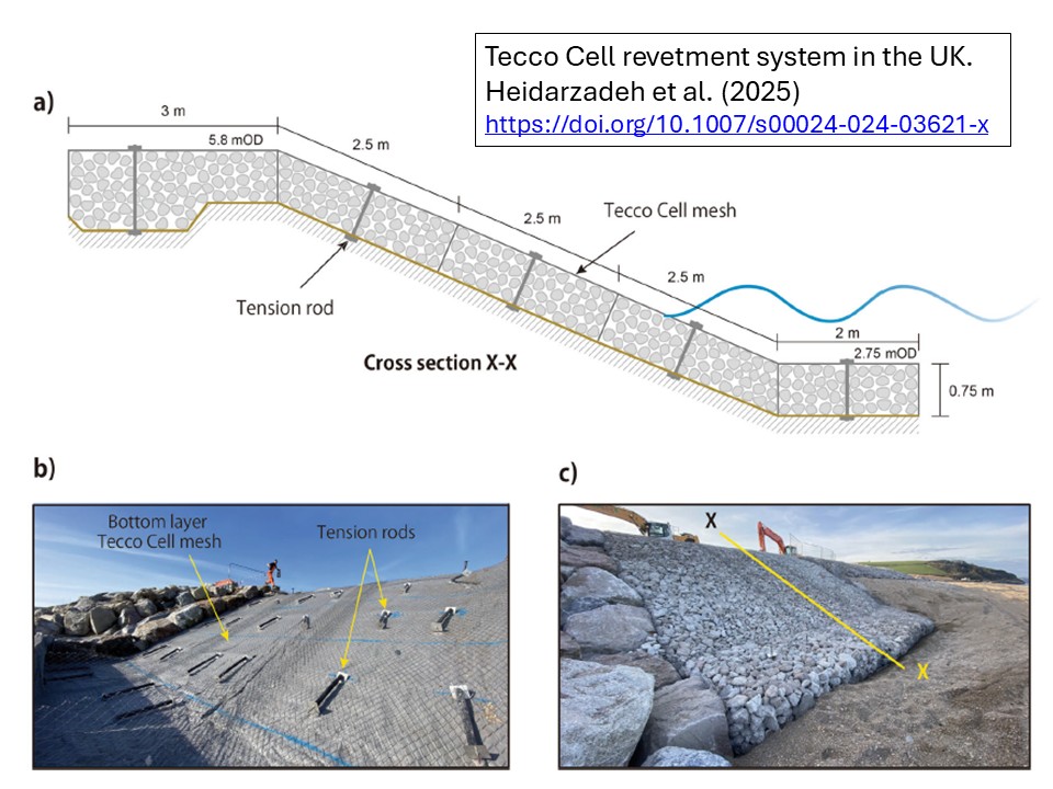 Dr Mohammad Heidarzadeh (@mo_heidarzadeh) on Twitter photo With rising #extremeevents hitting our #coasts, innovative defenses are crucial. Meet the Tecco Cell #revetment system—a high-tensile steel mesh system built for resilience.
📄 Read our article: doi.org/10.1007/s00024… 
🎤 Join us at #EGU_2025 (EGU25-13166) today to learn more! With rising #extremeevents hitting our #coasts, innovative defenses are crucial. Meet the Tecco Cell #revetment system—a high-tensile steel mesh system built for resilience.
📄 Read our article: doi.org/10.1007/s00024… 
🎤 Join us at #EGU_2025 (EGU25-13166) today to learn more!