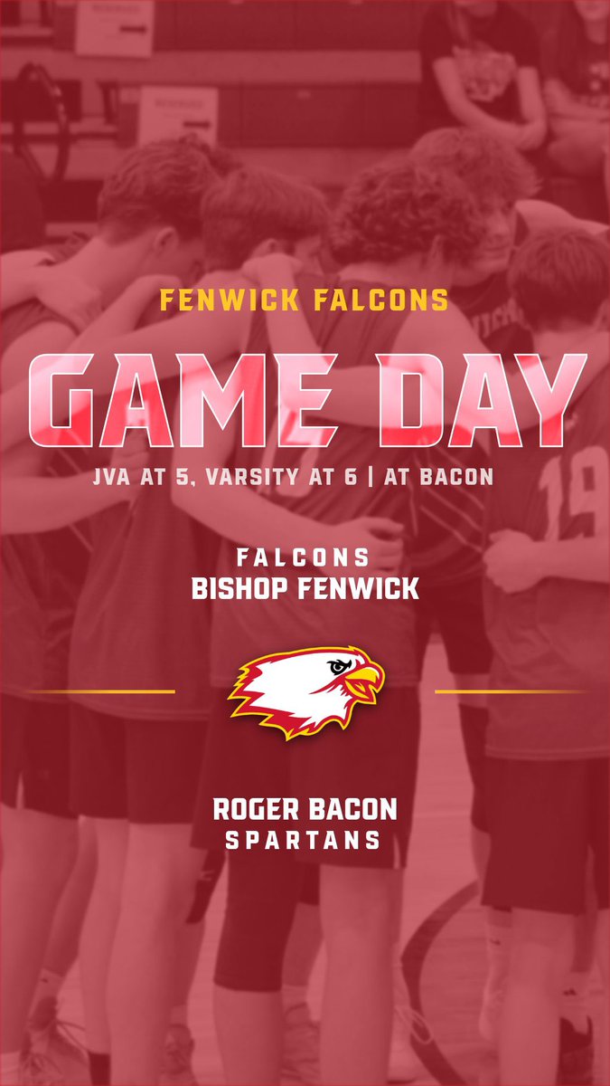 Our last regular season match is tonight at Bacon! JVA starts off at 5 PM followed by Varsity at 6 PM!