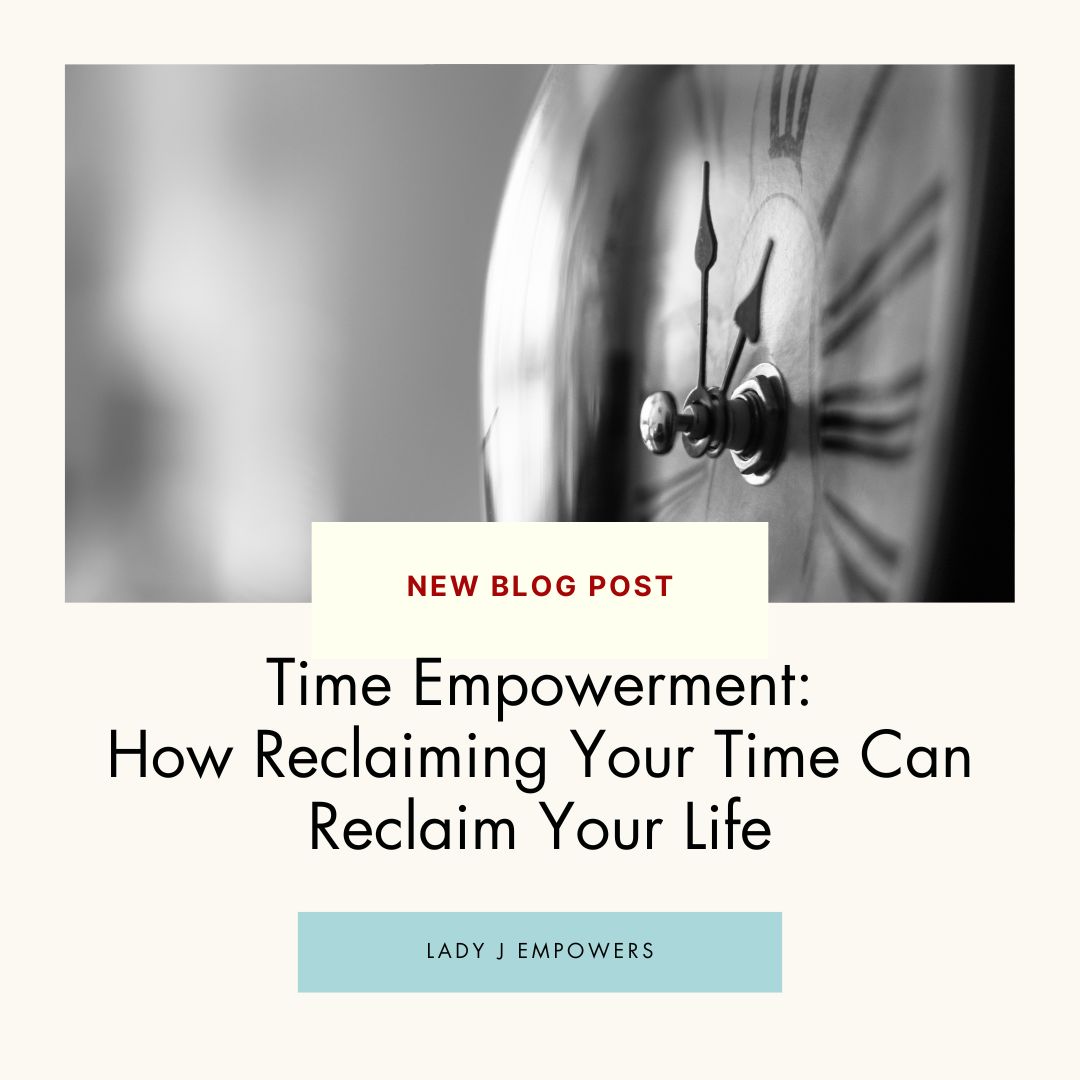 Feeling like time slips away daily? Reclaim your schedule, align with purpose, and invite God into your day. It’s not just time management—it’s Time Empowerment. 

Read the blog 
ladyjempowers.com/blog/reclaim-y…

#TimeEmpowerment #FaithAndFocus #ReclaimYourLife