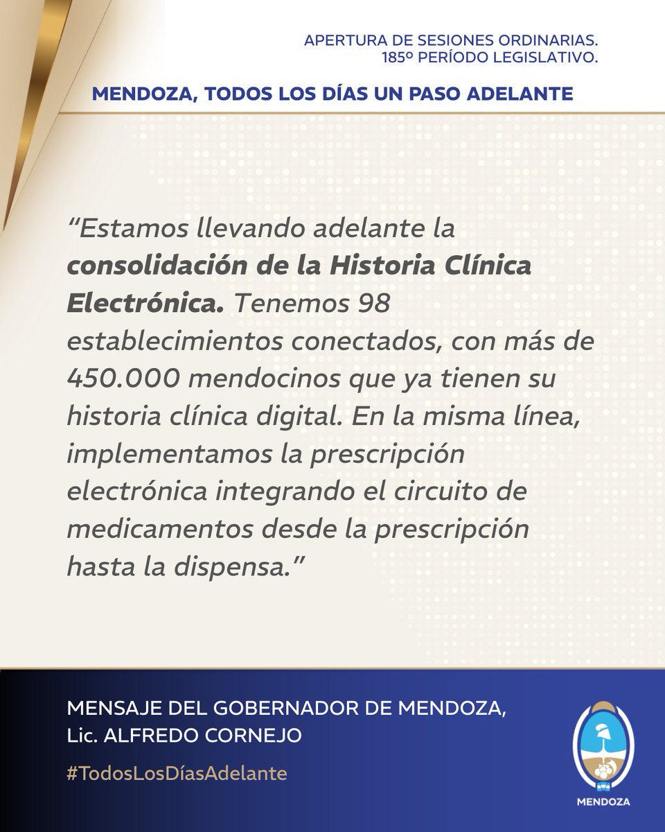 #TodosLosDíasAdelante
#SaludPublica 
#Mendoza