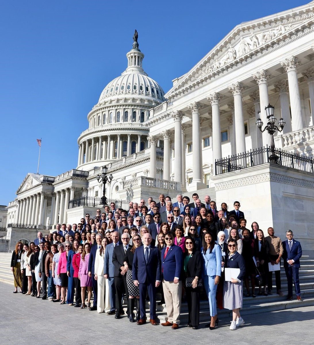 Dr. Cardona, along with our chief resident Dr. Niu, Dr. McCall and Dr. Smith from the Charlotte Pathology Group, and Dr. Markantonis from ECU attended the CAP Pathologist Leadership Summit in Washington, D.C! 
#PathologyLeadership #CAPHillDay #HealthcareAdvocacy #FixMedicareNow
